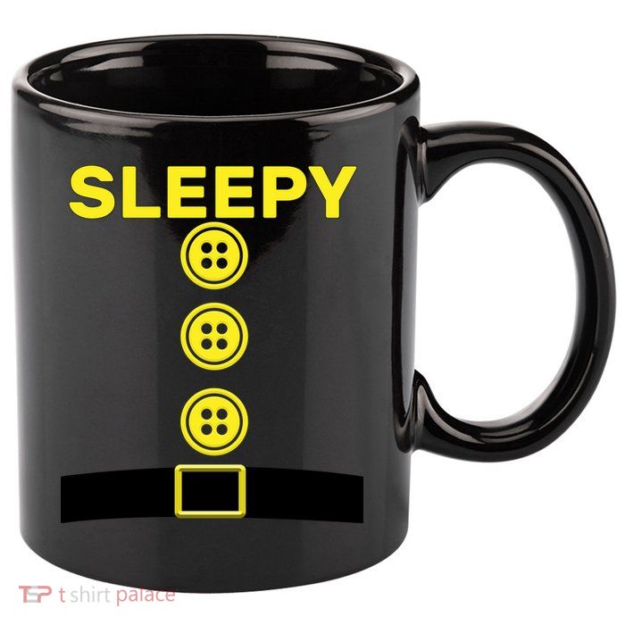 Sleepy Dwarf 11oz C Handle Ceramic Mug