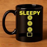 Sleepy Dwarf 11oz C Handle Ceramic Mug