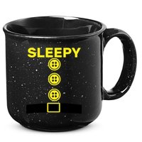 Sleepy Dwarf 15oz Campfire Ceramic Mug