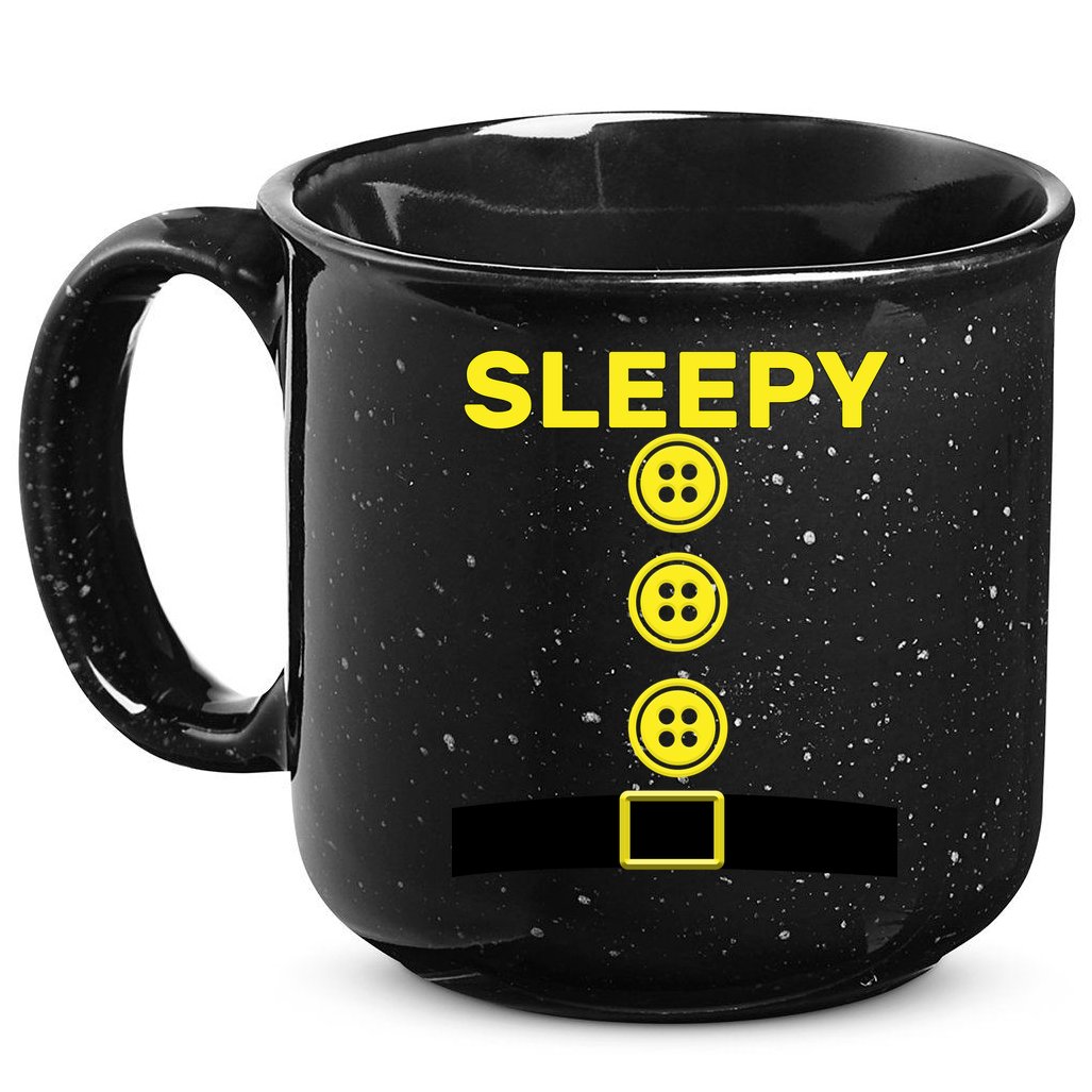 Sleepy Dwarf 15oz Campfire Ceramic Mug