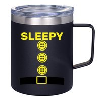 Sleepy Dwarf 12oz Stainless Steel Coffee Mug