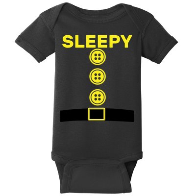 Sleepy Dwarf Baby Bodysuit