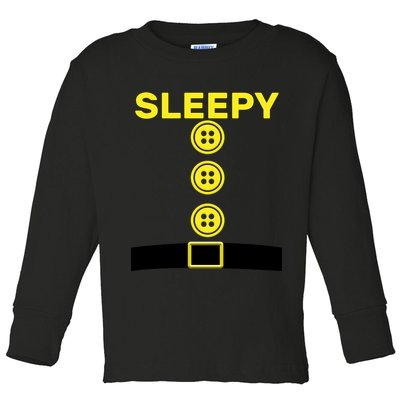 Sleepy Dwarf Toddler Long Sleeve Shirt