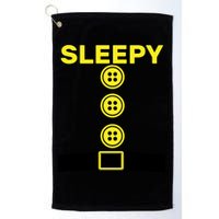 Sleepy Dwarf Golf Towel