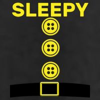 Sleepy Dwarf Golf Towel