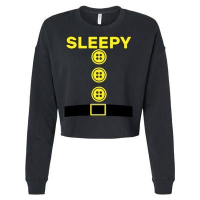 Sleepy Dwarf Cropped Pullover Crew