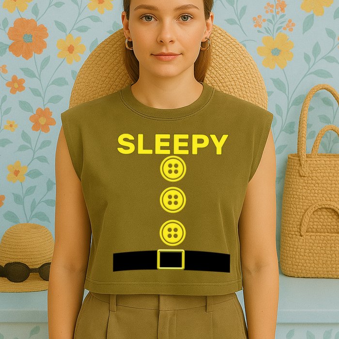 Sleepy Dwarf Garment-Dyed Women's Muscle Tee
