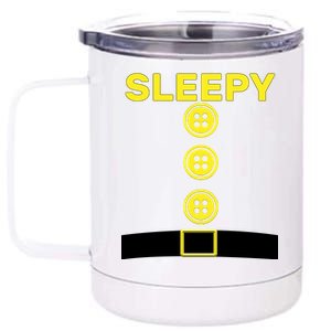 Sleepy Dwarf 12 oz Stainless Steel Tumbler Cup