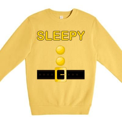 Sleepy Dwarf Costume Premium Crewneck Sweatshirt