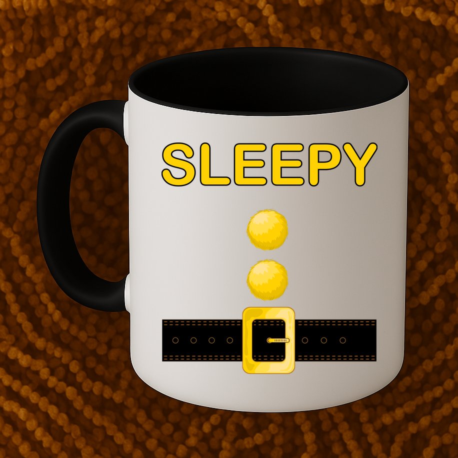 Sleepy Dwarf Costume Mug