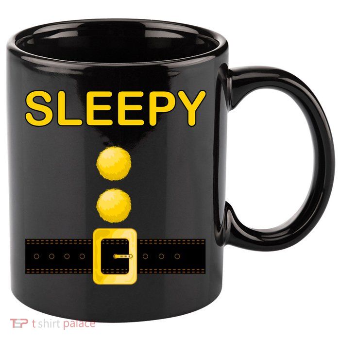 Sleepy Dwarf Costume 11oz C Handle Ceramic Mug