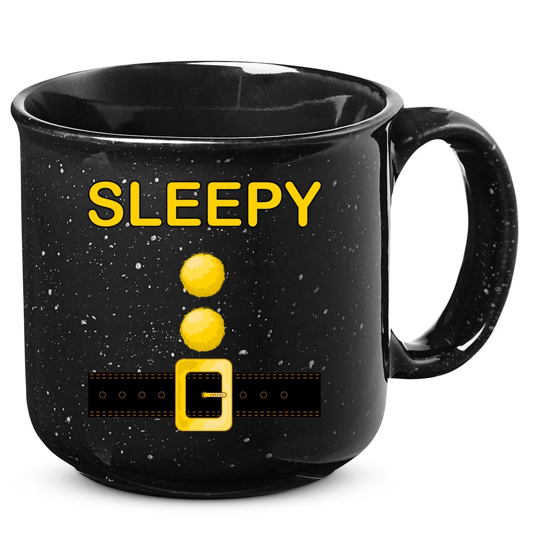 Sleepy Dwarf Costume 15oz Campfire Ceramic Mug
