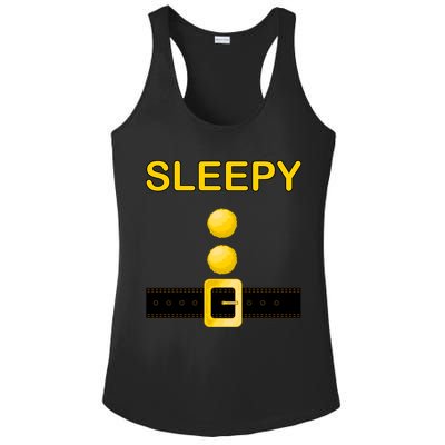 Sleepy Dwarf Costume Ladies PosiCharge Competitor Racerback Tank