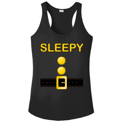 Sleepy Dwarf Costume Ladies PosiCharge Competitor Racerback Tank