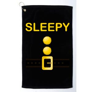 Sleepy Dwarf Costume Platinum Collection Golf Towel