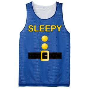 Sleepy Dwarf Costume Mesh Reversible Basketball Jersey Tank