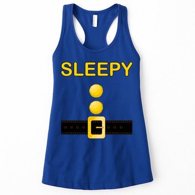 Sleepy Dwarf Costume Womens Tank Top