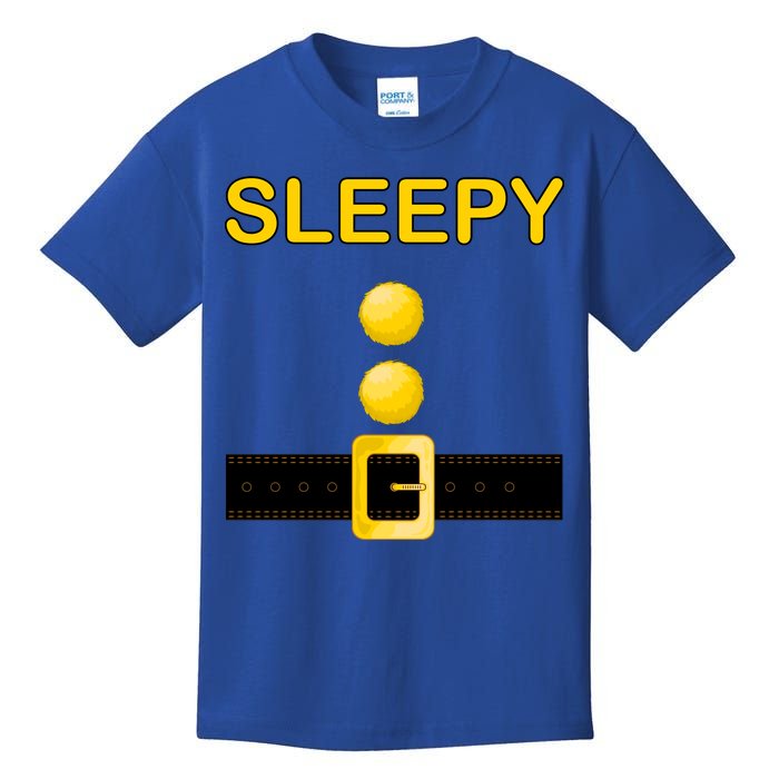 Sleepy Dwarf Costume Kids T-Shirt