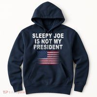 Sleepy Joe Is Not My President American Flag Hoodie
