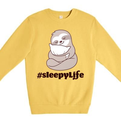 Sleepy Life Sloth Premium Crewneck Sweatshirt