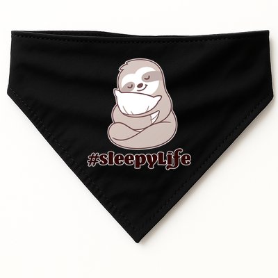 Sleepy Life Sloth USA-Made Doggie Bandana