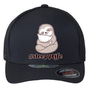 Sleepy Life Sloth Flexfit Unipanel Trucker Cap