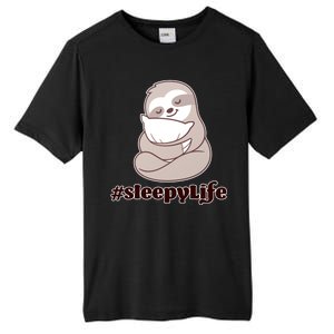 Sleepy Life Sloth Tall Fusion ChromaSoft Performance T-Shirt