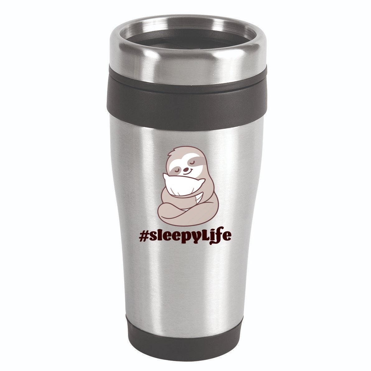 Sleepy Life Sloth 16oz Travel Tumbler