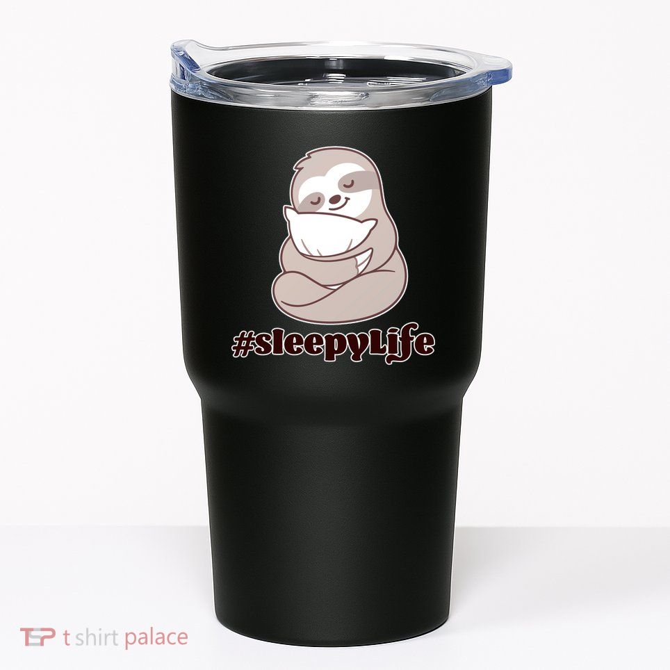 Sleepy Life Sloth Tumbler