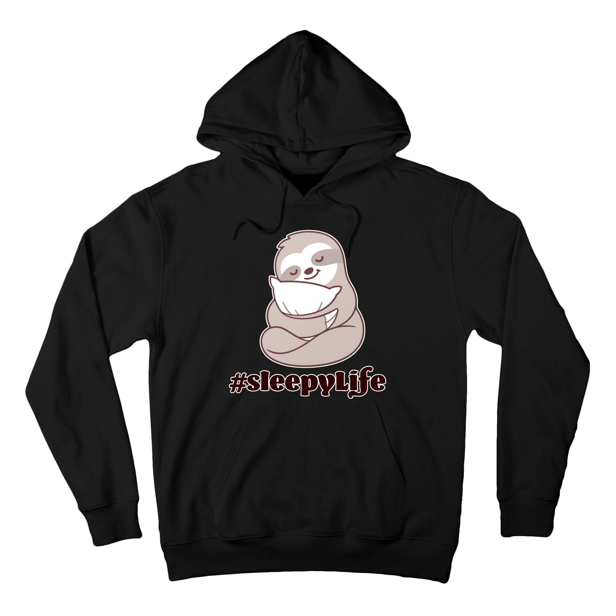 Sleepy Life Sloth Tall Hoodie