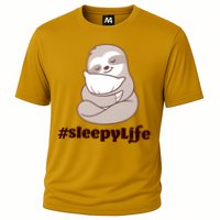 Sleepy Life Sloth Cooling Performance Crew T-Shirt