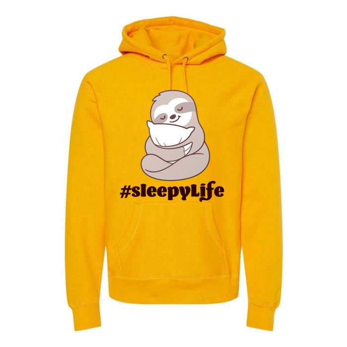 Sleepy Life Sloth Premium Hoodie