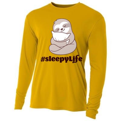 Sleepy Life Sloth Cooling Performance Long Sleeve Crew