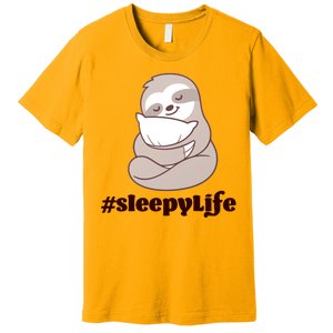 Sleepy Life Sloth Premium T-Shirt