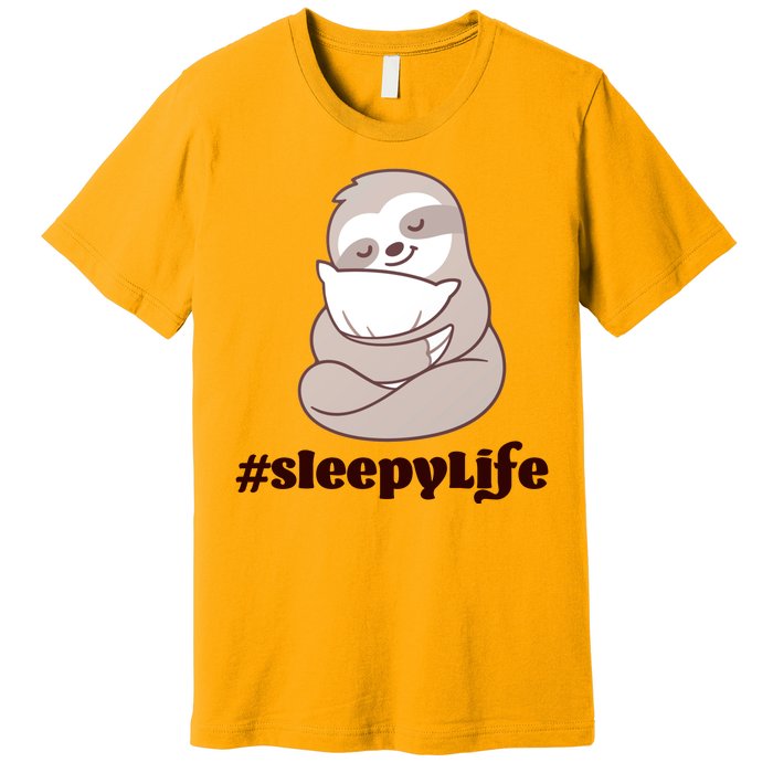 Sleepy Life Sloth Premium T-Shirt