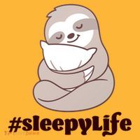 Sleepy Life Sloth Baby Bodysuit