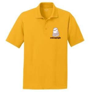 Sleepy Life Sloth PosiCharge RacerMesh Polo