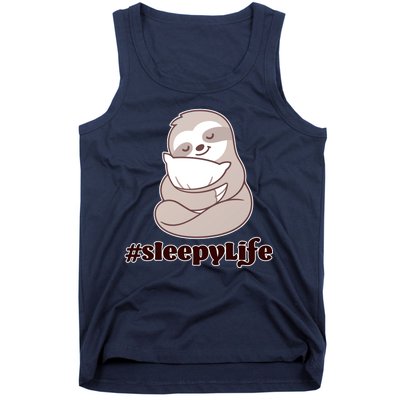 Sleepy Life Sloth Tank Top