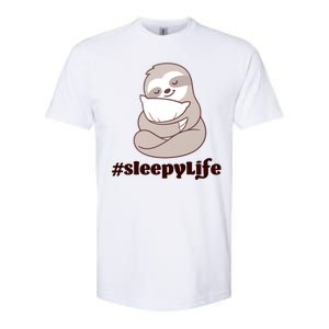 Sleepy Life Sloth Softstyle CVC T-Shirt