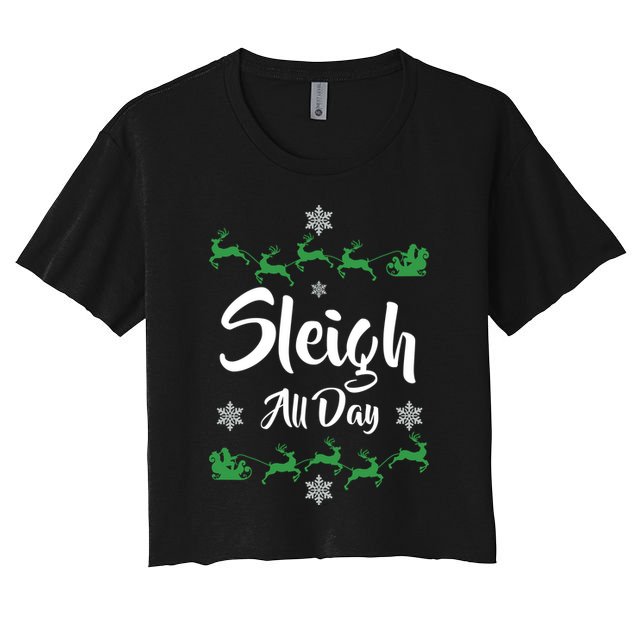 Sleigh All Day Crop Top