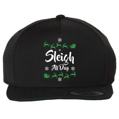 Sleigh All Day Wool Snapback Cap
