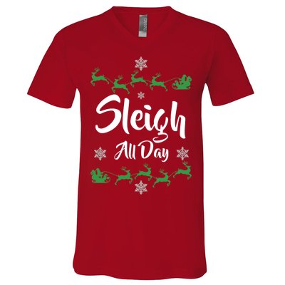 Sleigh All Day V-Neck T-Shirt