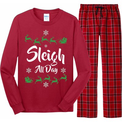 Sleigh All Day Long Sleeve Pajama Set