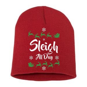 Sleigh All Day Short Acrylic Beanie