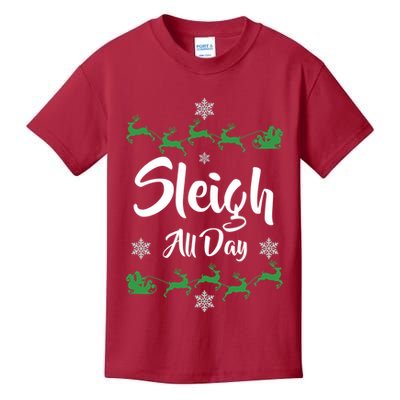 Sleigh All Day Kids T-Shirt