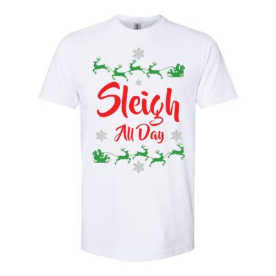 Sleigh All Day Softstyle® CVC T-Shirt