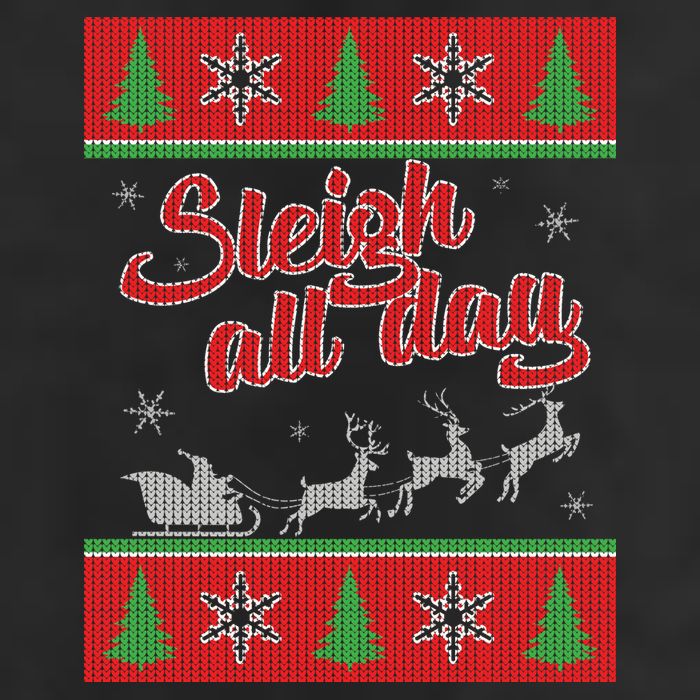 Sleigh All Day Ugly Christmas Cool Comfort Performance Bucket Hat