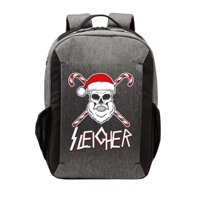 Sleigher Santa Candy Cane Skull Vector Backpack