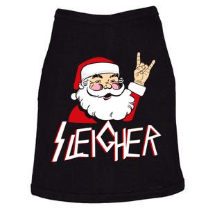 Sleigher Santa Rocks Doggie Tank