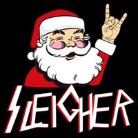 Sleigher Santa Rocks Performance Shirt